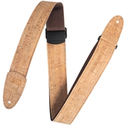 Levy's Cork Guitar Strap - Natural