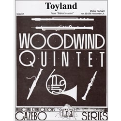 Toyland from "Babes in Arms" - Woodwind Quintet