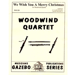 We Wish You A Merry Christmas - Woodwind Quartet