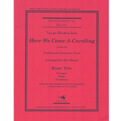 Here We Come A-Caroling - Brass Trio