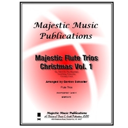 Majestic Flute Trios for Christmas, Vol. 1 - Flute Trio with Piano