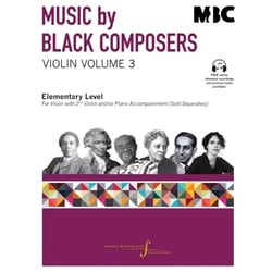 Music by Black Composers: Violin Volume 3 - Violin Part