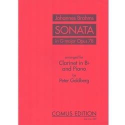 Sonata in G Major Op. 78 - Bb Clarinet & Piano