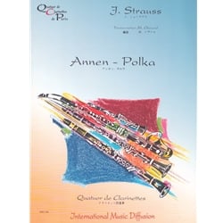 Annen-Polka - Clarinet Quartet