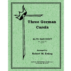 3 German Carols - Alto Saxophone Duet