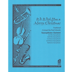 We Wish You a Merry Christmas - Sax Quintet