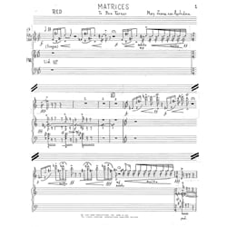 Matrices - Alto Sax and Piano