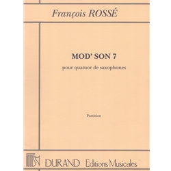 Mod'Son 7 - Saxophone Quartet Score