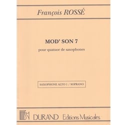 Mod'Son 7 - Saxophone Quartet Alto/Soprano Saxophone Part 1