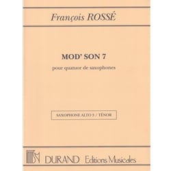 Mod'Son 7 - Saxophone Quartet  Alto/Tenor Saxophone Part 3