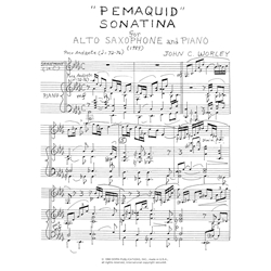 Pemaquid Sonatina - Alto Sax and Piano