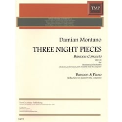 3 Night Pieces - Bassoon & Piano