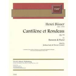 Cantilene and Rondo, Opus 75 - Bassoon & Piano