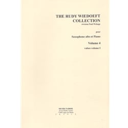 Rudy Wiedoeft Collection, Vol. 4 - Alto Saxophone and Piano