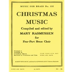 Christmas Music - Brass Quartet, Score and Parts