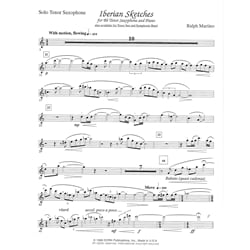 Iberian Sketches - Tenor Saxophone and Concert Band