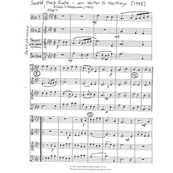 Sacred Harp Suite - Saxophone Quartet (AATB)