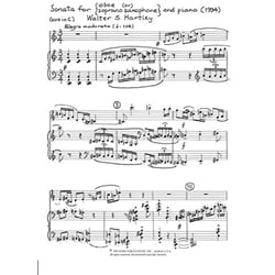 Sonata - Oboe and Piano