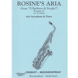 Rosine's Aria from "The Barber of Seville" - Alto Saxophone and Piano