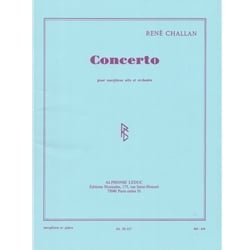 Concerto - Alto Saxophone and Piano