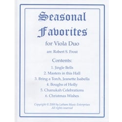 Seasonal Favorites - Viola Duet