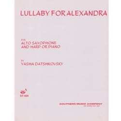 Lullaby for Alexandra - Alto Saxophone and Piano (or Harp)