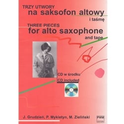 3 Pieces for Alto Saxophone and Tape w/CD