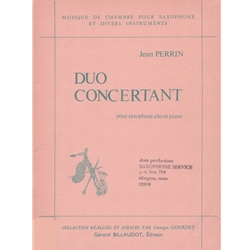 Duo Concertant - Alto Saxophone and Piano