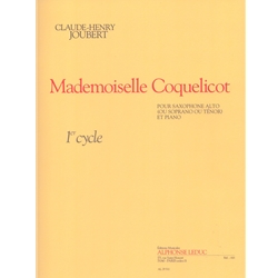 Mademoiselle Coquelicot - Alto (or Tenor) Saxophone and Piano