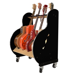 Session-Pro™ Mobile 4 Guitar Rack