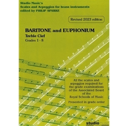 Scales and Arpeggios for Brass Instruments: Baritone and Euphonium TC Grades 1 - 8 (First Edition)