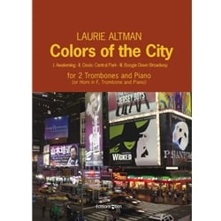 Colors of the City - Trombone Duet (or Trombone and Horn) and Piano