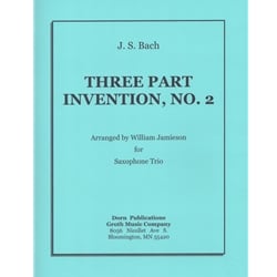 3-Part Invention No. 2 - Saxophone Trio (ATB)