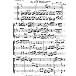 Trio in Two Movements, Op. 17 No. 3 - Saxophone Trio (ATB)