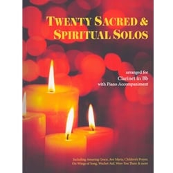 20 Sacred and Spiritual Solos - Clarinet and Piano