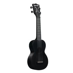 Kala Waterman Soprano Ukulele - Black Sand