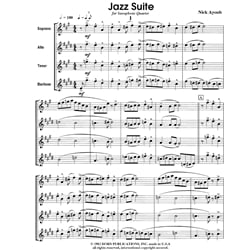 Jazz Suite - Saxophone Quartet