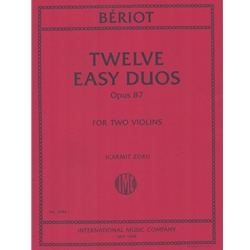 12 Easy Duos, Opus 87 - Violin Duet