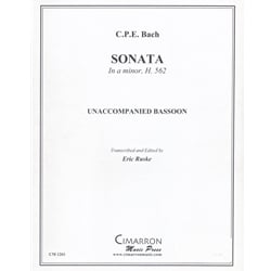 Sonata in a minor, H.562 - Unaccompanied Bassoon