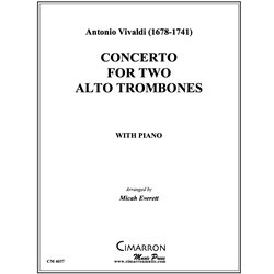 Concerto for Two Alto Trombones with Piano