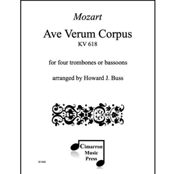 Ave Verum Corpus, KV 618 - Trombone Quartet