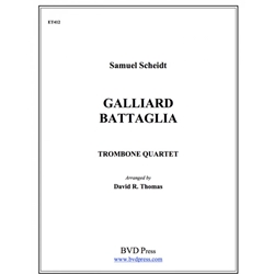 Galliard Battaglia - Trombone Quartet