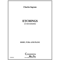 Etchings - Horn, Tuba and Piano