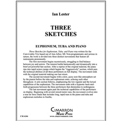 3 Sketches - Euphonium, Tuba, and Piano