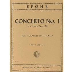 Concerto No. 1 in C Minor, Op. 26 - Clarinet and Piano