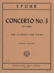 Concerto No. 3 in F Minor - Clarinet and Piano