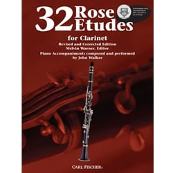 32 Rose Etudes - Clarinet Book with Online Media Access