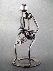 Saxophonist Figurine