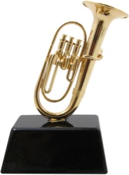 3" Tuba on Stand