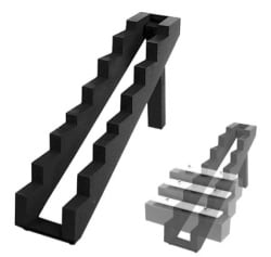8 Note Step Ladder (no bars)